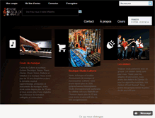 Tablet Screenshot of centremusicalblainville.com